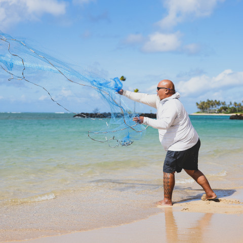 Hawaiian Fishing (Upena Ho'olei)