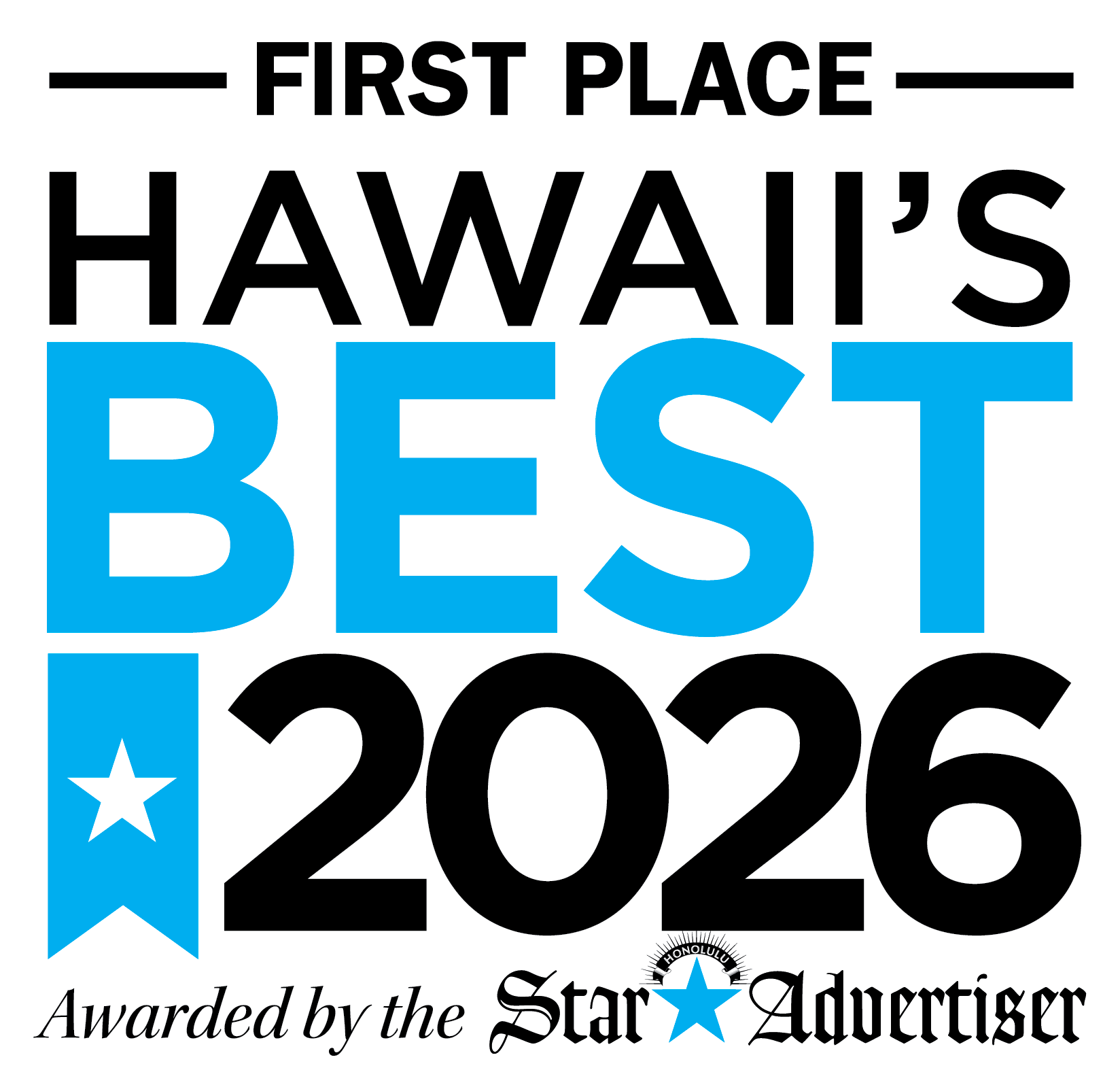 Hawaii's best 2026 logo